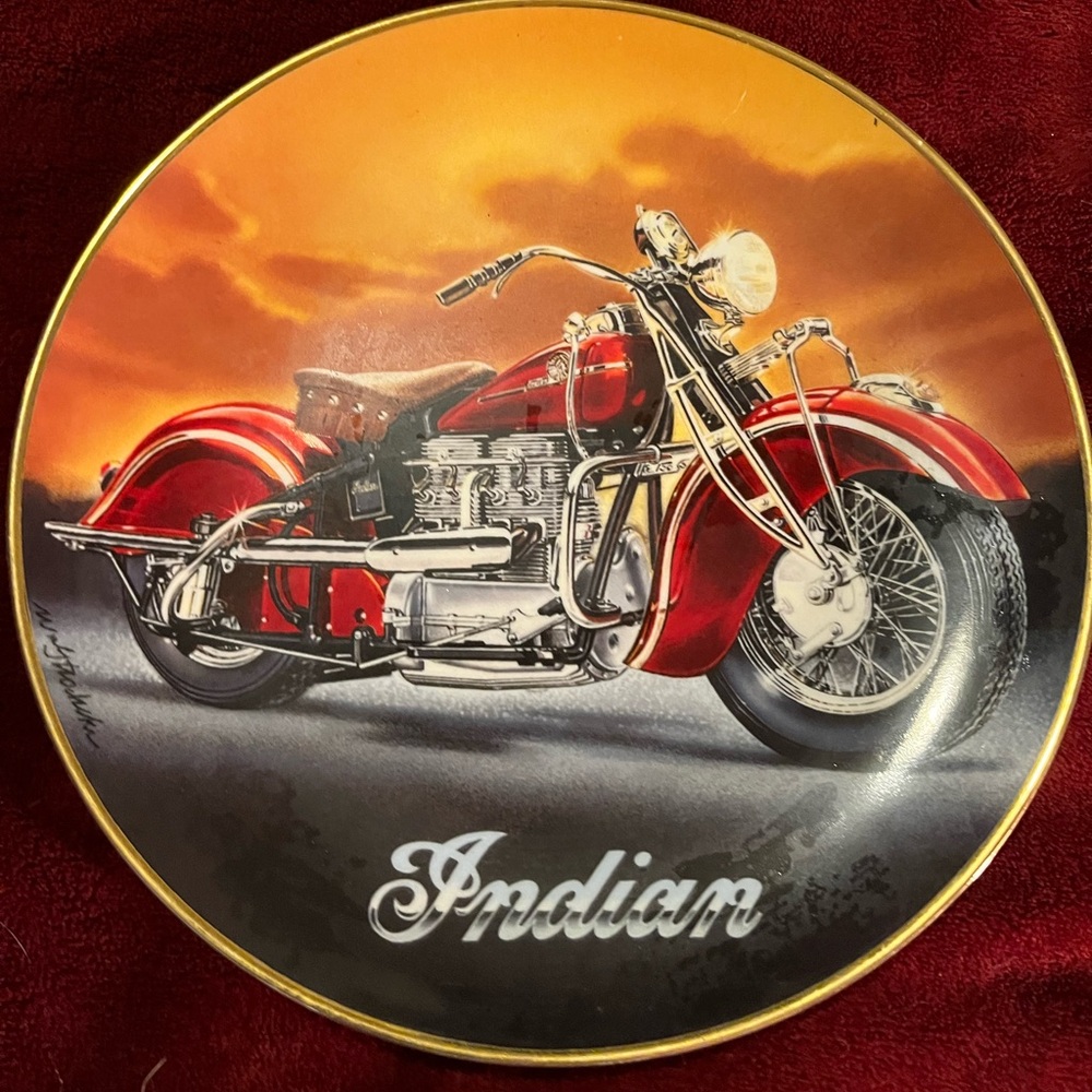Franklin Mint Heirloom collection- 1942 Indian Plate